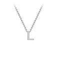 9CT PETITE INITIAL NECKLACE