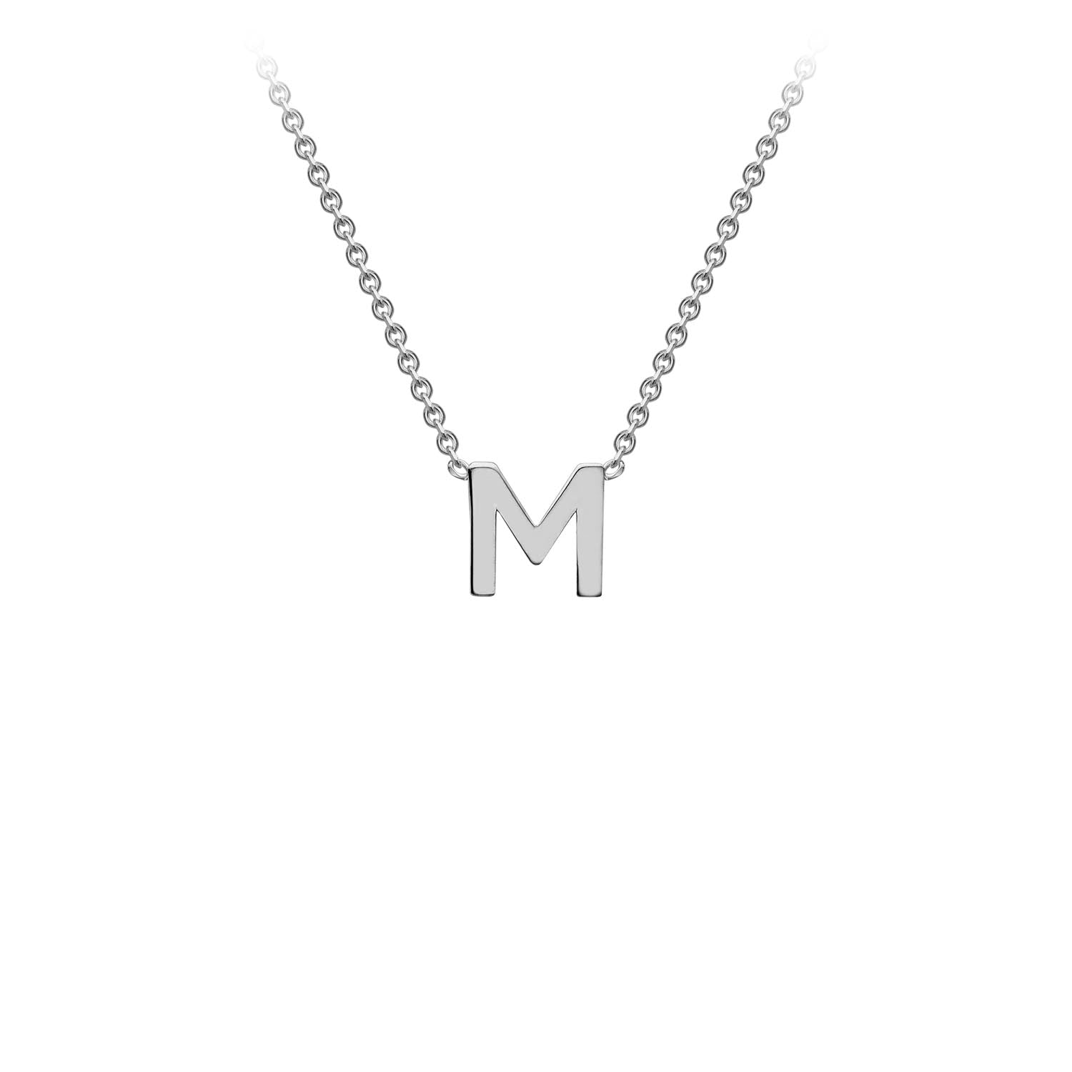 9CT PETITE INITIAL NECKLACE