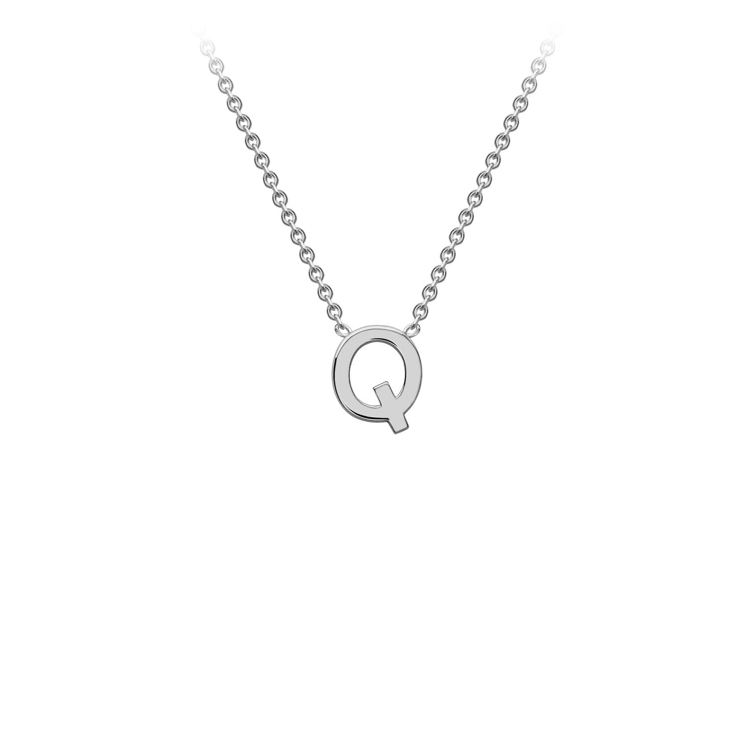 9CT PETITE INITIAL NECKLACE