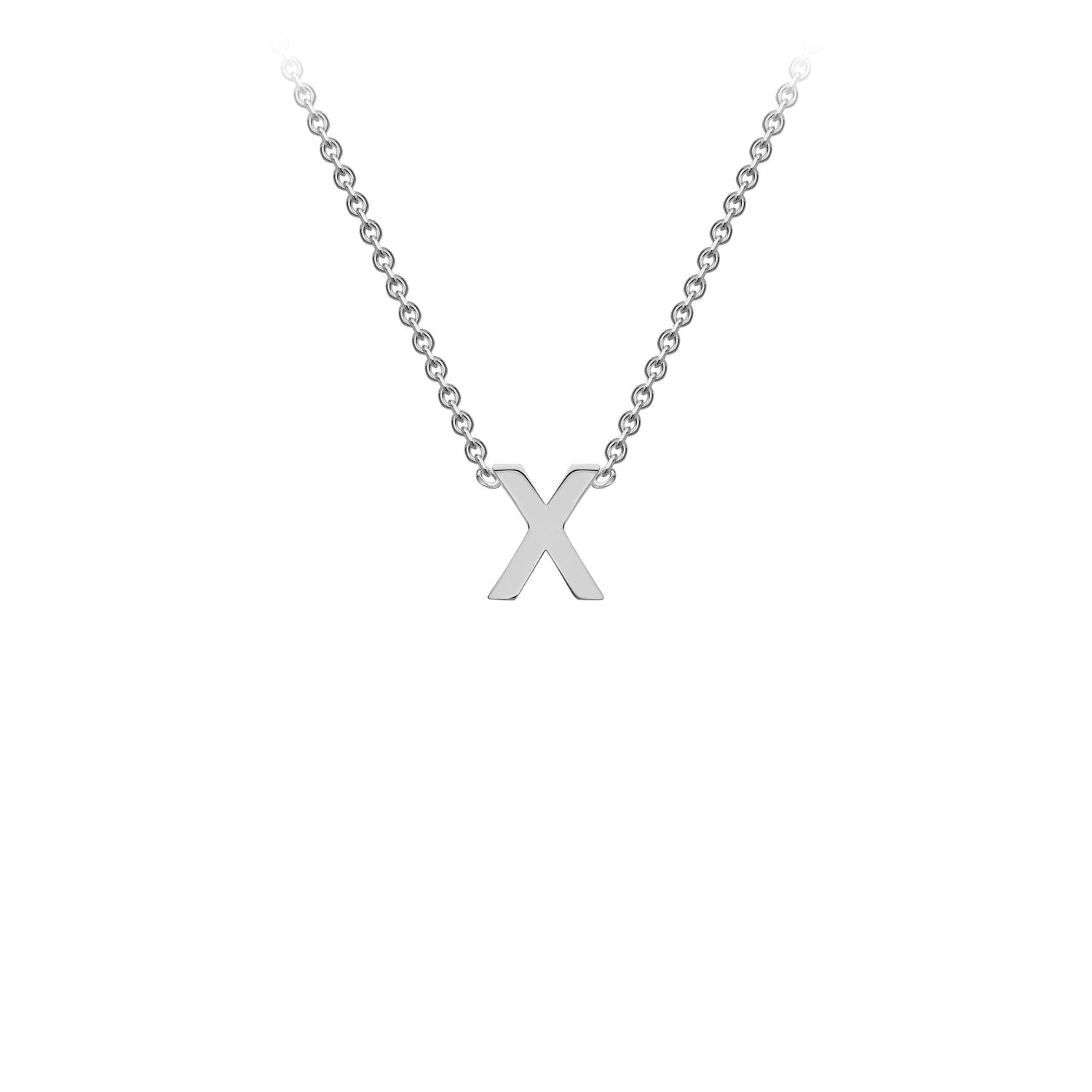 9CT PETITE INITIAL NECKLACE