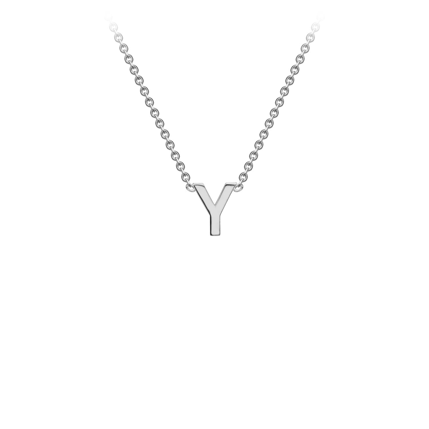 9CT PETITE INITIAL NECKLACE