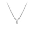 9CT PETITE INITIAL NECKLACE