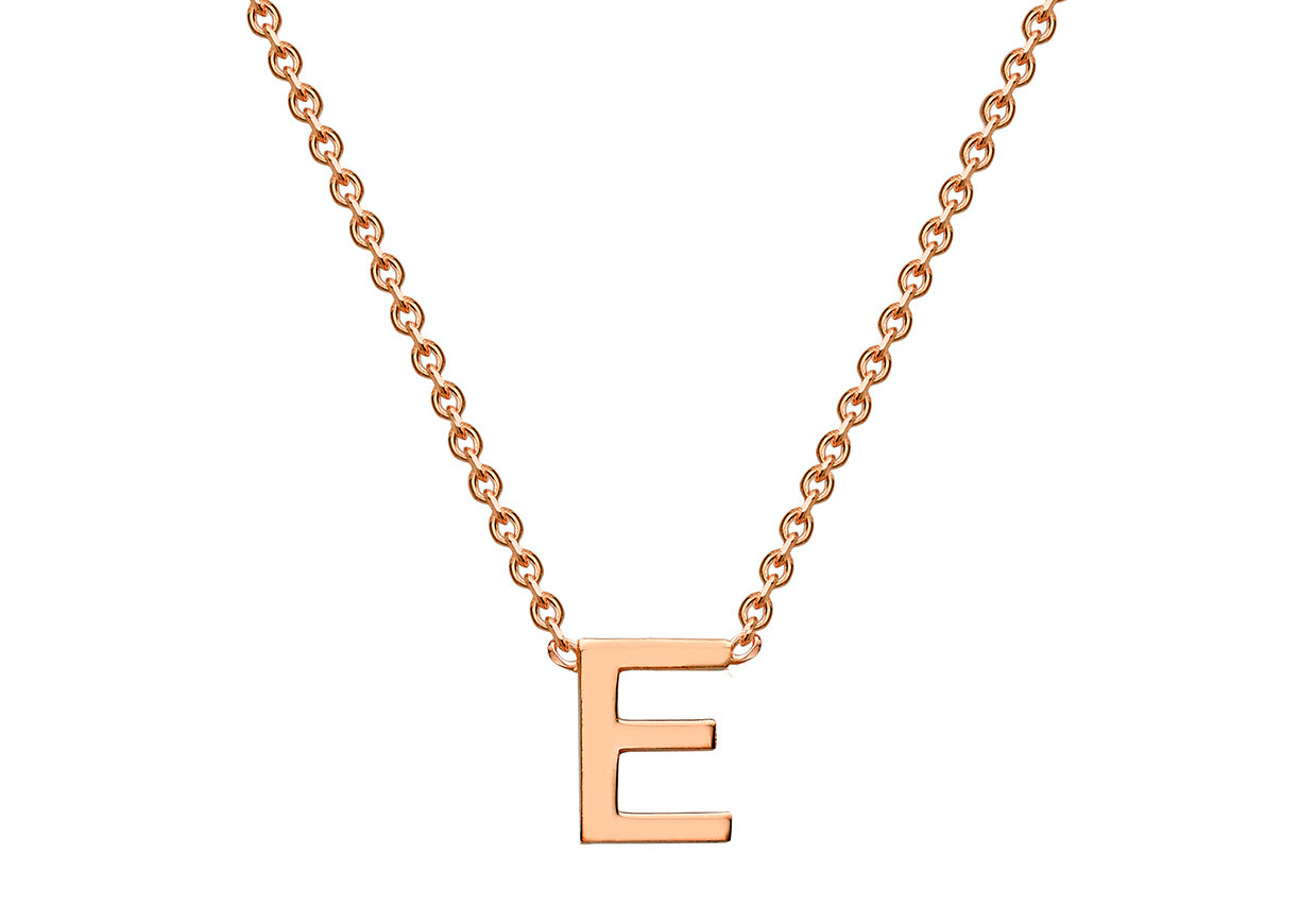 9CT PETITE INITIAL NECKLACE