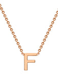 9CT PETITE INITIAL NECKLACE