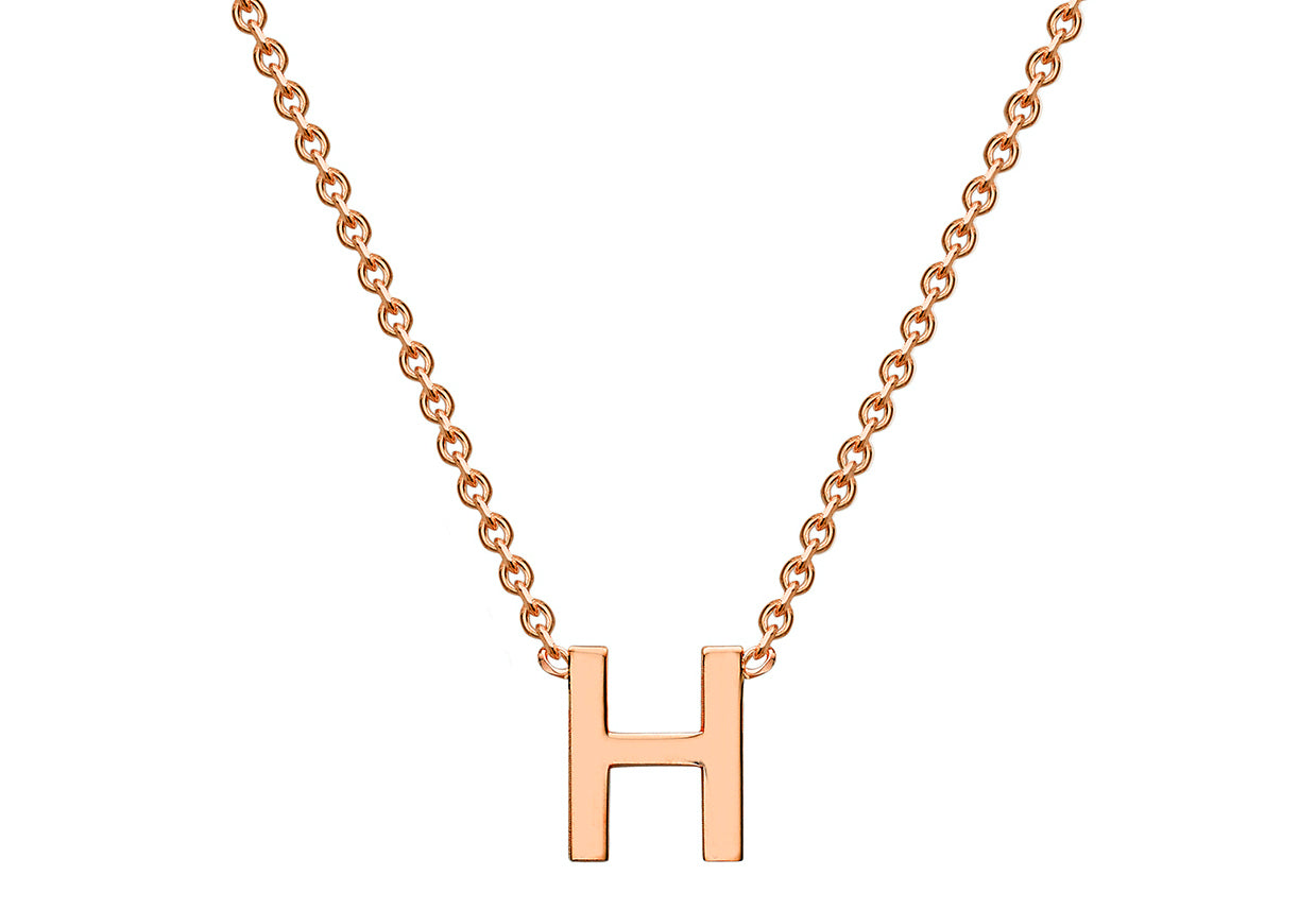 9CT PETITE INITIAL NECKLACE