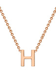 9CT PETITE INITIAL NECKLACE