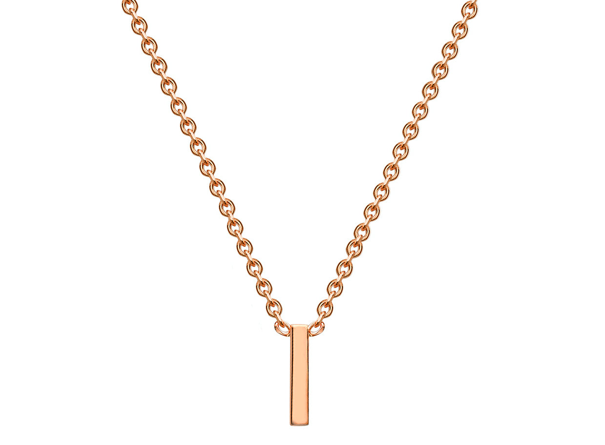 9CT PETITE INITIAL NECKLACE