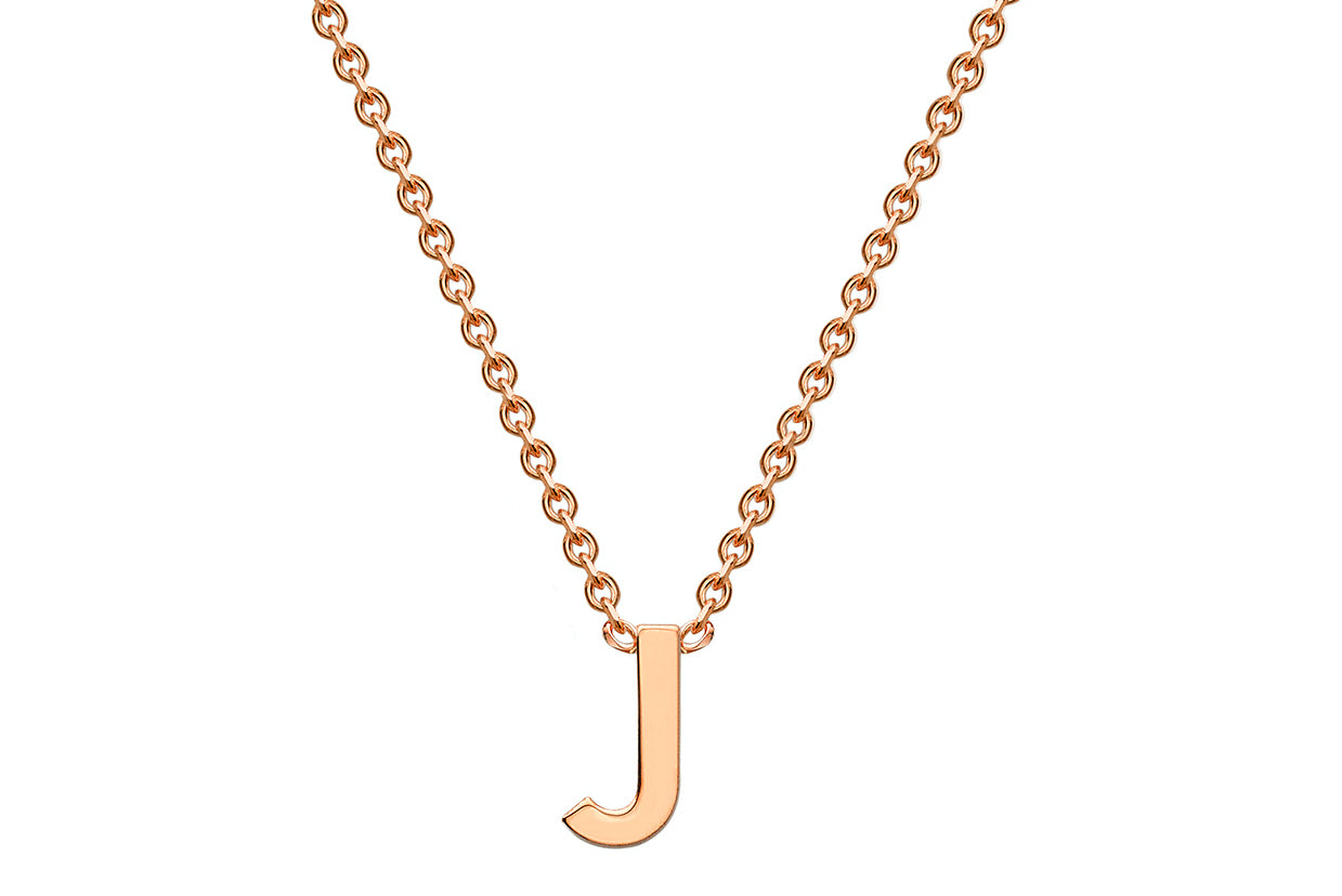 9CT PETITE INITIAL NECKLACE