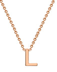 9CT PETITE INITIAL NECKLACE