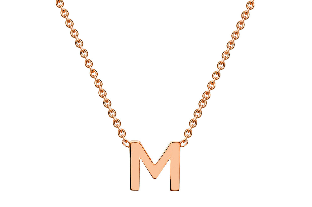 9CT PETITE INITIAL NECKLACE