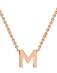 9CT PETITE INITIAL NECKLACE