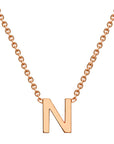 9CT PETITE INITIAL NECKLACE