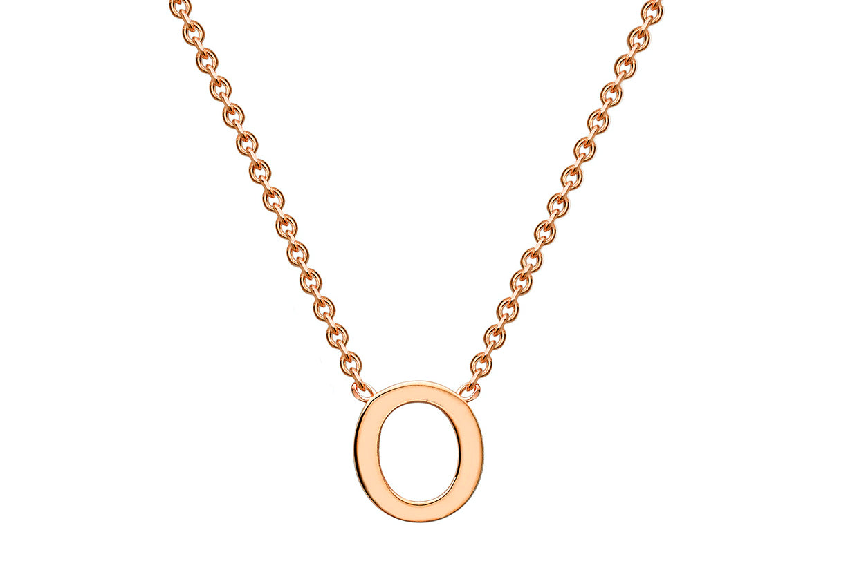 9CT PETITE INITIAL NECKLACE