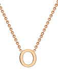 9CT PETITE INITIAL NECKLACE