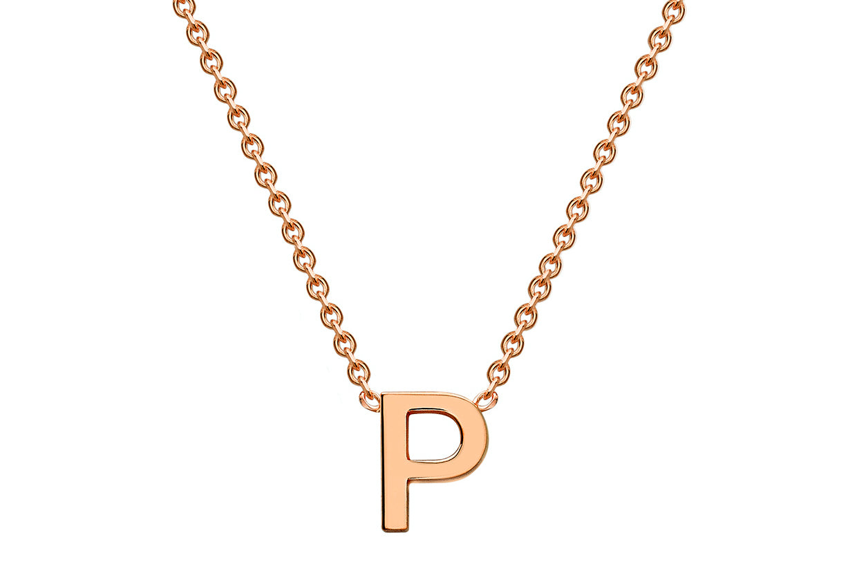 9CT PETITE INITIAL NECKLACE