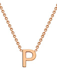 9CT PETITE INITIAL NECKLACE