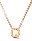 9CT PETITE INITIAL NECKLACE