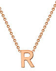 9CT PETITE INITIAL NECKLACE