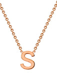 9CT PETITE INITIAL NECKLACE