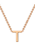 9CT PETITE INITIAL NECKLACE