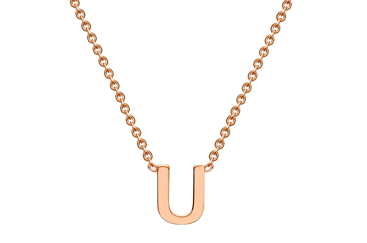 9CT PETITE INITIAL NECKLACE