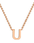 9CT PETITE INITIAL NECKLACE