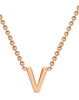 9CT PETITE INITIAL NECKLACE