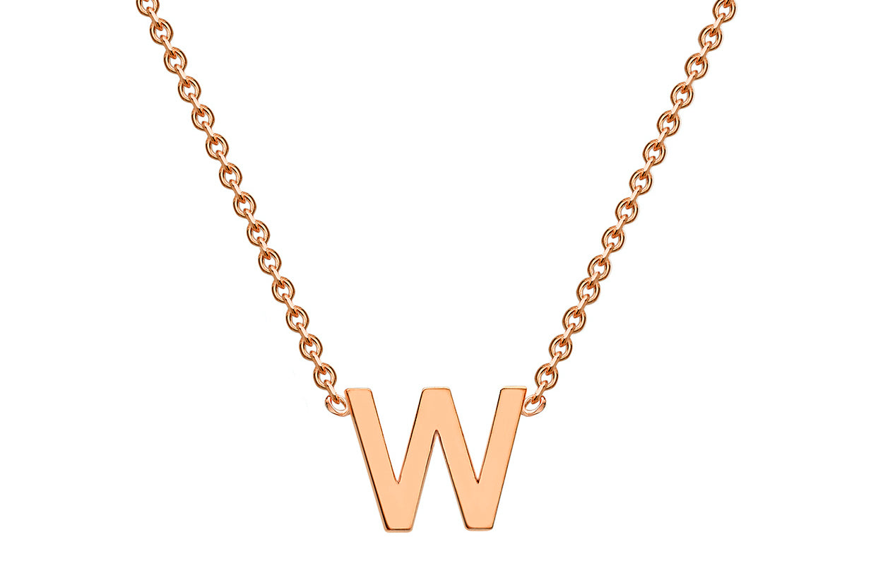 9CT PETITE INITIAL NECKLACE