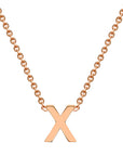 9CT PETITE INITIAL NECKLACE