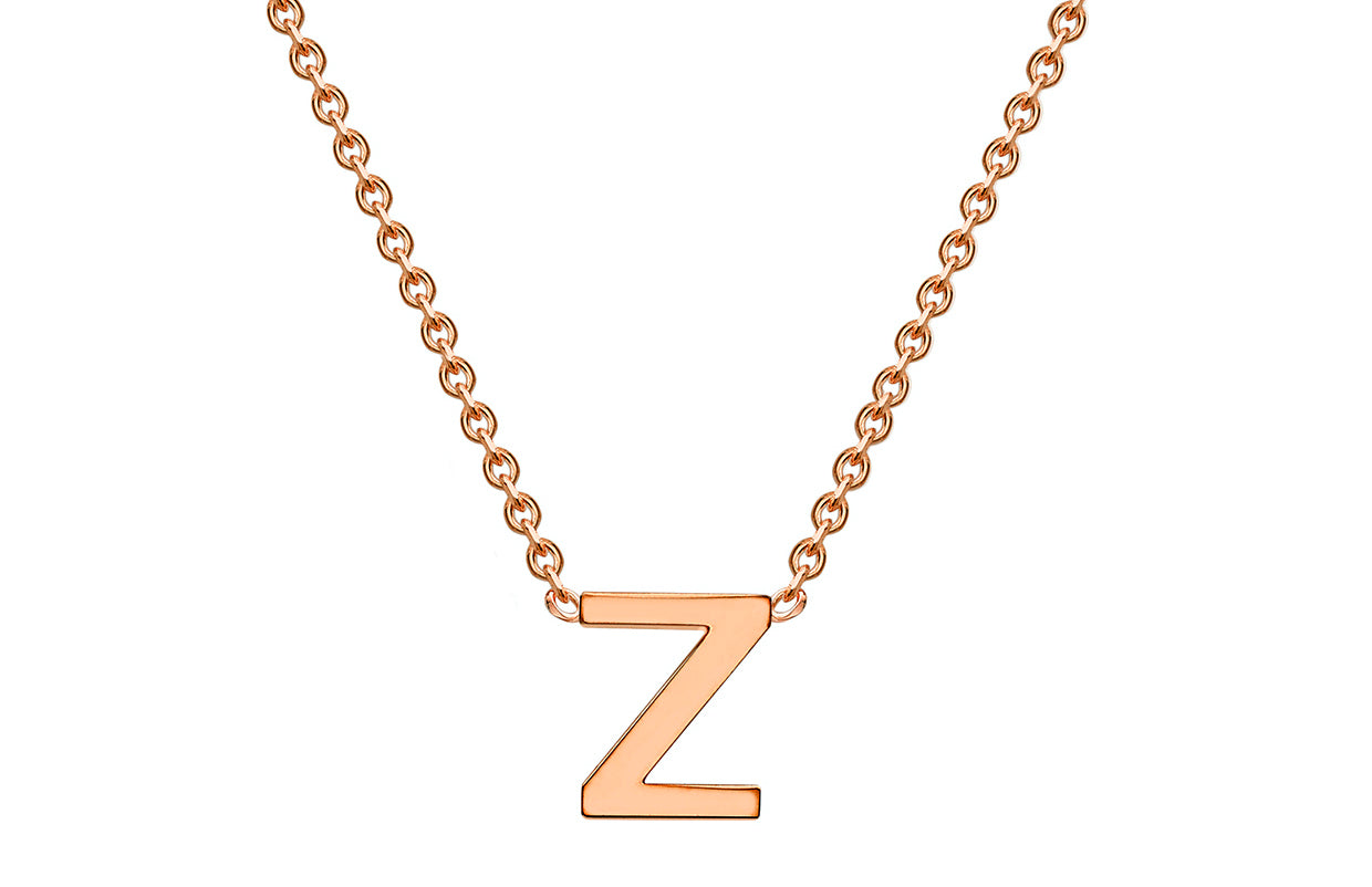 9CT PETITE INITIAL NECKLACE