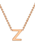 9CT PETITE INITIAL NECKLACE