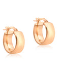 9CT LIZ HOOP EARRINGS