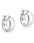 9CT LIZ HOOP EARRINGS