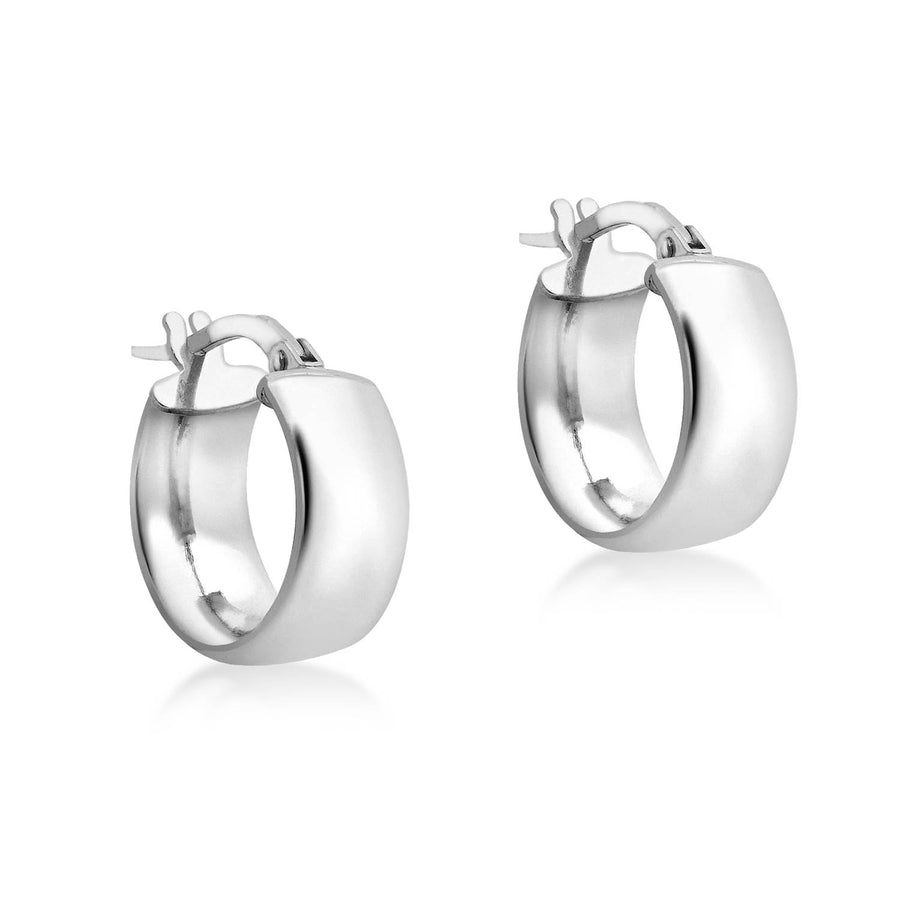 9CT LIZ HOOP EARRINGS