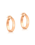 9CT CELINE HOOP EARRINGS