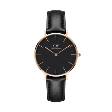 Daniel Wellington Petite 32 Sheffield Rose Gold & Black Watch