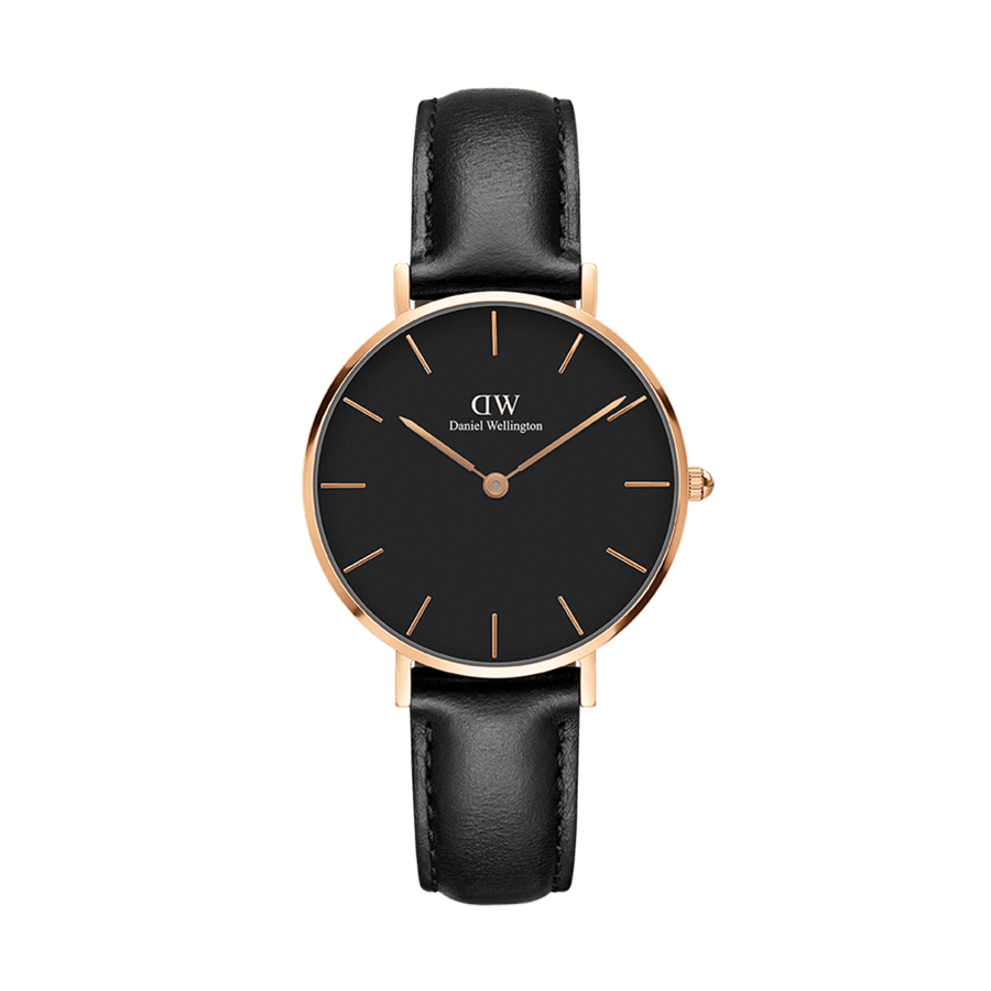 Daniel Wellington Petite 32 Sheffield Rose Gold & Black Watch