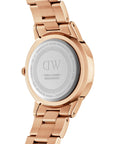 Daniel Wellington Iconic Link Amber 40 Rose Gold & Brown Watch