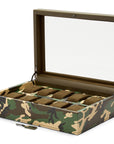 Wolf Elements 10 Piece Watch Box Camo