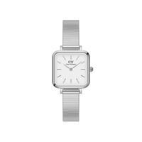 Daniel Wellington Quadro Studio 22x22 Silver & White Watch