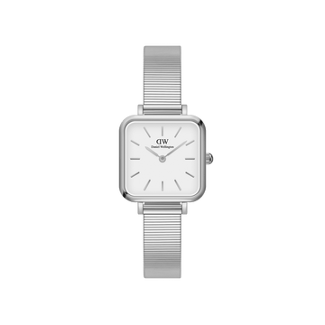 Daniel Wellington Quadro Studio 22x22 Silver & White Watch