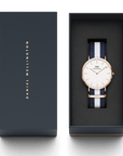 Daniel Wellington Classic 40 Glasgow Rose Gold & White Watch