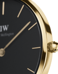 Daniel Wellington Petite 32 Sheffield Gold & Black Watch