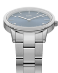 Daniel Wellington Iconic Link Arctic 40 Silver & Blue Watch