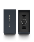 Daniel Wellington Petite 32 Cornwall Silver & Black Watch