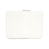 Wolf Maria Large Zip Case White