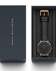 Daniel Wellington Classic 40 Sheffield Rose Gold & Black Watch