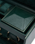 Wolf Brit Racing Green Double Watch Winder