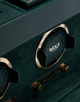 Wolf Brit Racing Green Triple Watch Winder