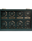 Wolf British Racing Green 8Pc Watch Winder